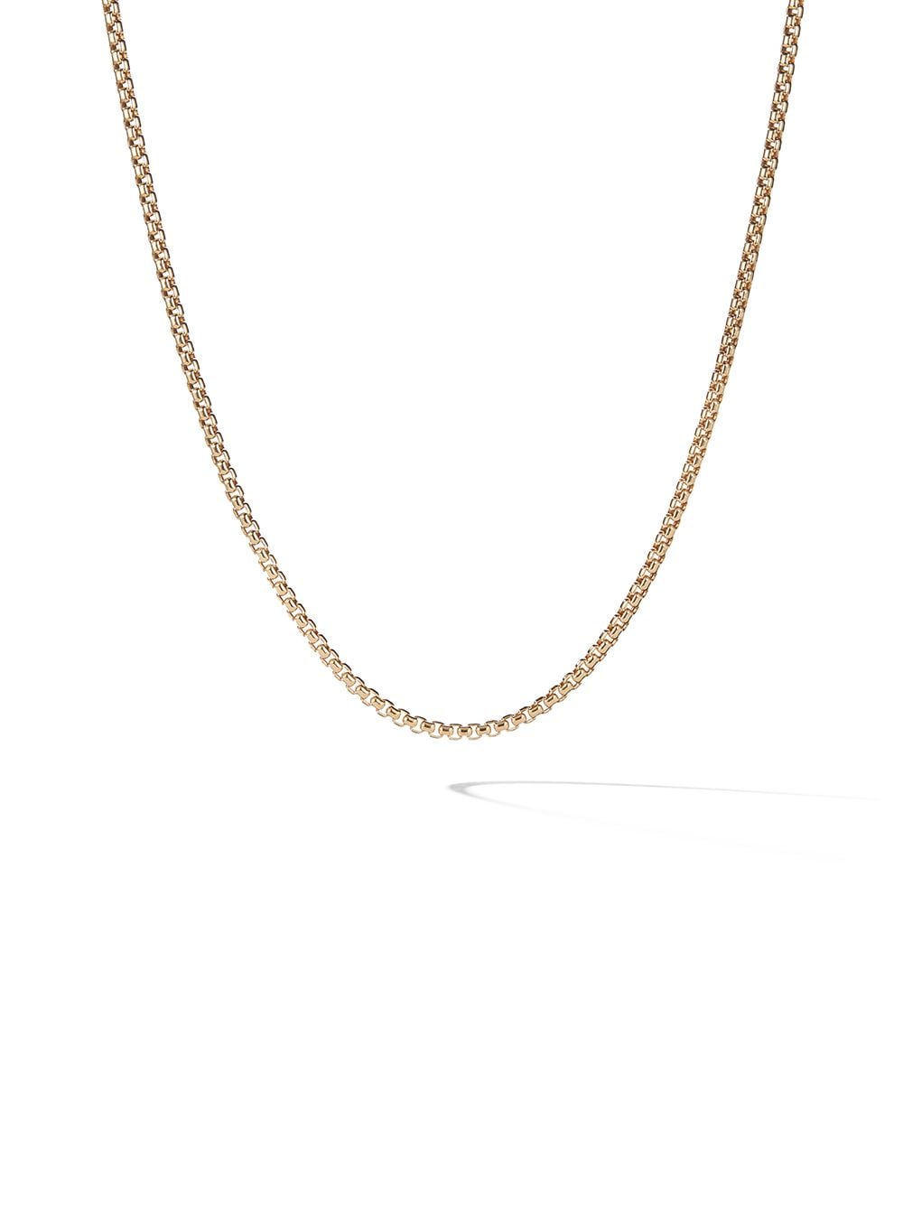 David Yurman 18kt yellow gold Box Chain necklace von David Yurman