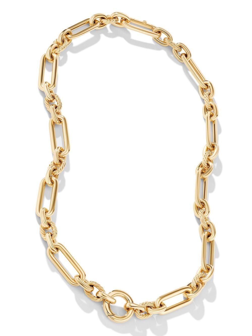 David Yurman 18kt yellow gold Lexington chain necklace von David Yurman