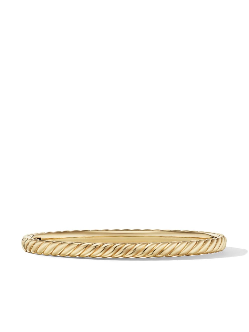 David Yurman 18kt yellow gold Sculpted Cable bracelet von David Yurman