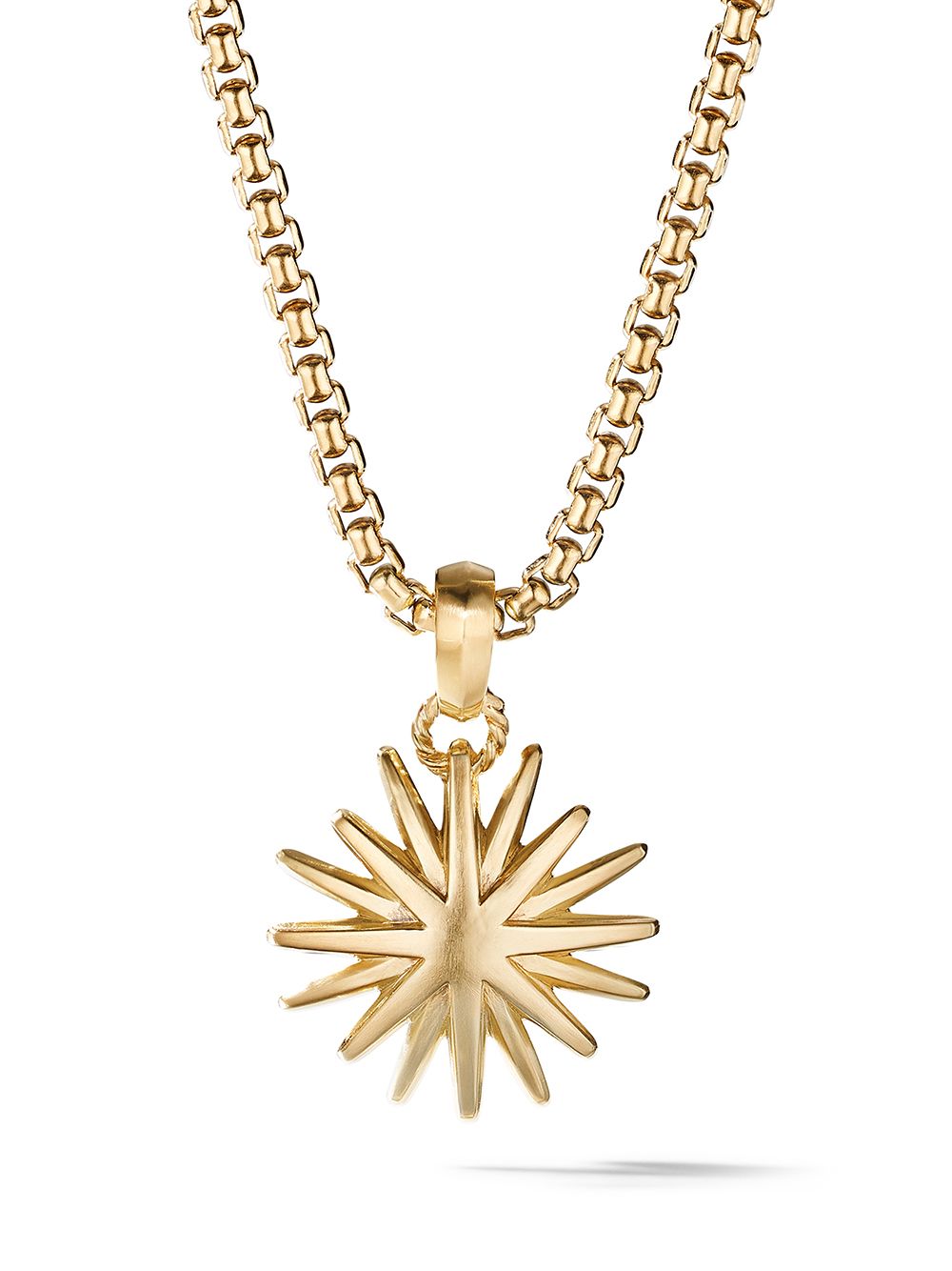 David Yurman 18kt yellow gold Starburst Charm Enhancer von David Yurman