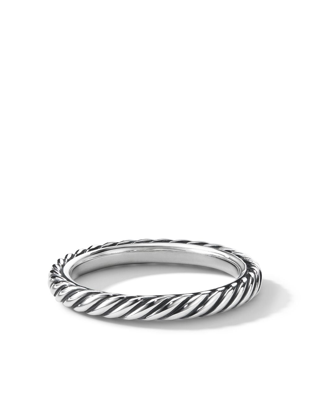 David Yurman sterling silver Cable Collectibles stack ring von David Yurman