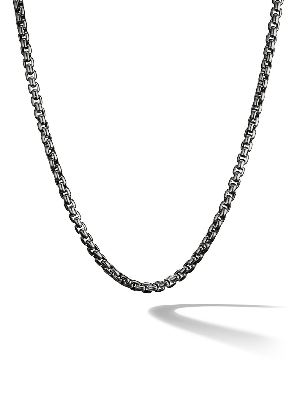 David Yurman sterling silver Box Chain necklace - Black von David Yurman