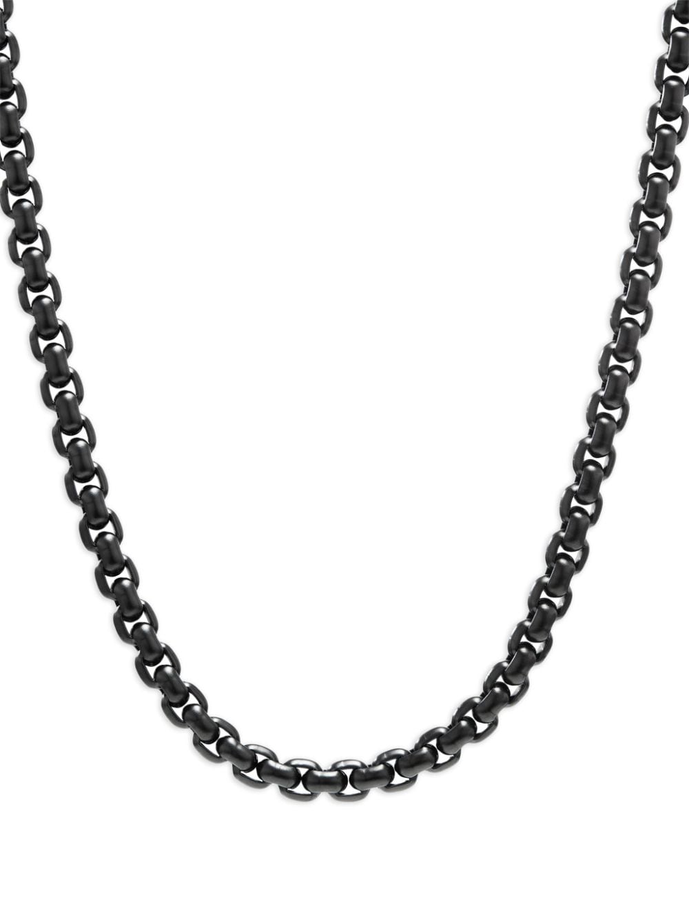 David Yurman Chain 7.3mm stainless steel and silver necklace von David Yurman