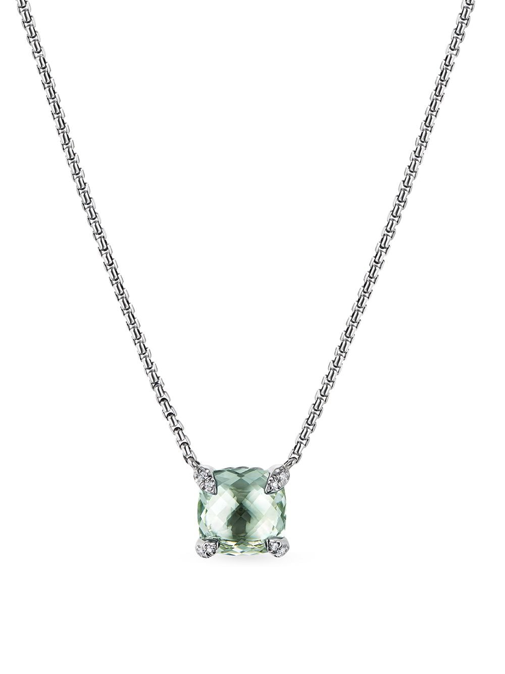 David Yurman Chatelaine diamond pendant necklace - Green von David Yurman