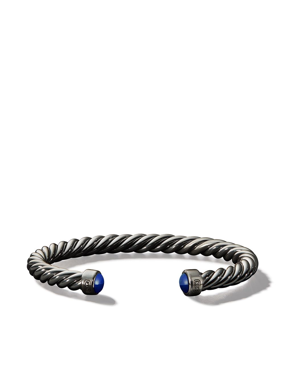 David Yurman sterling silver Cable Cuff lapis lazuli bracelet von David Yurman