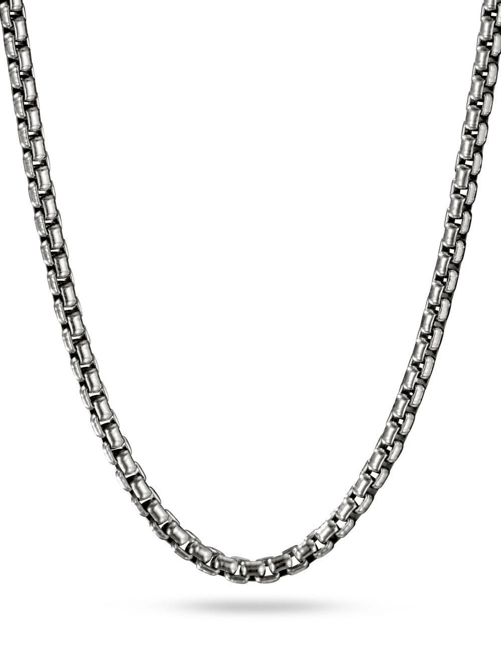 David Yurman sterling silver Box Chain necklace von David Yurman