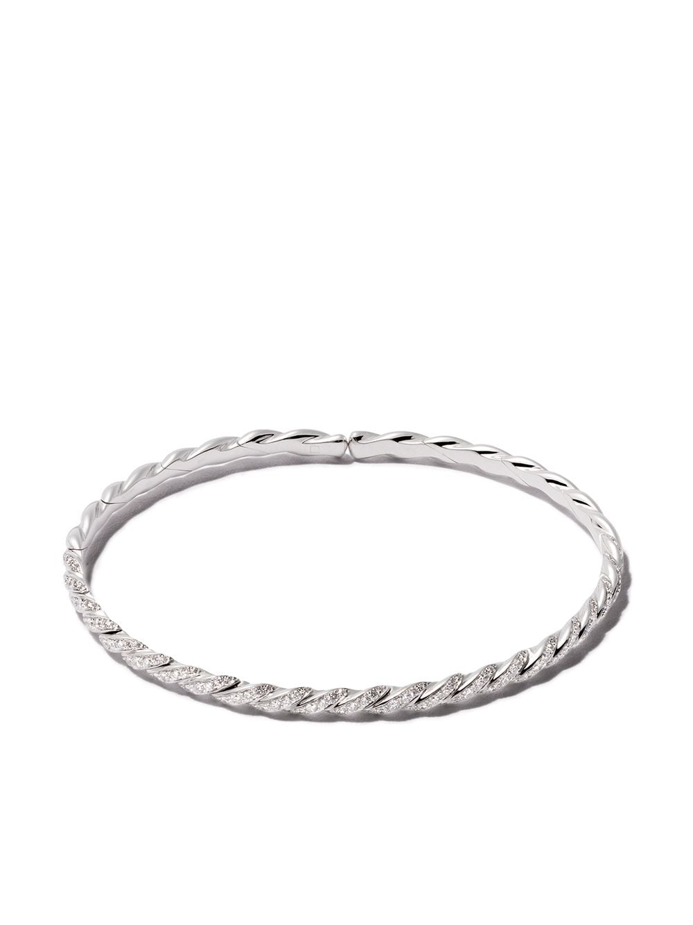 David Yurman flexible single row bracelet - Silver von David Yurman