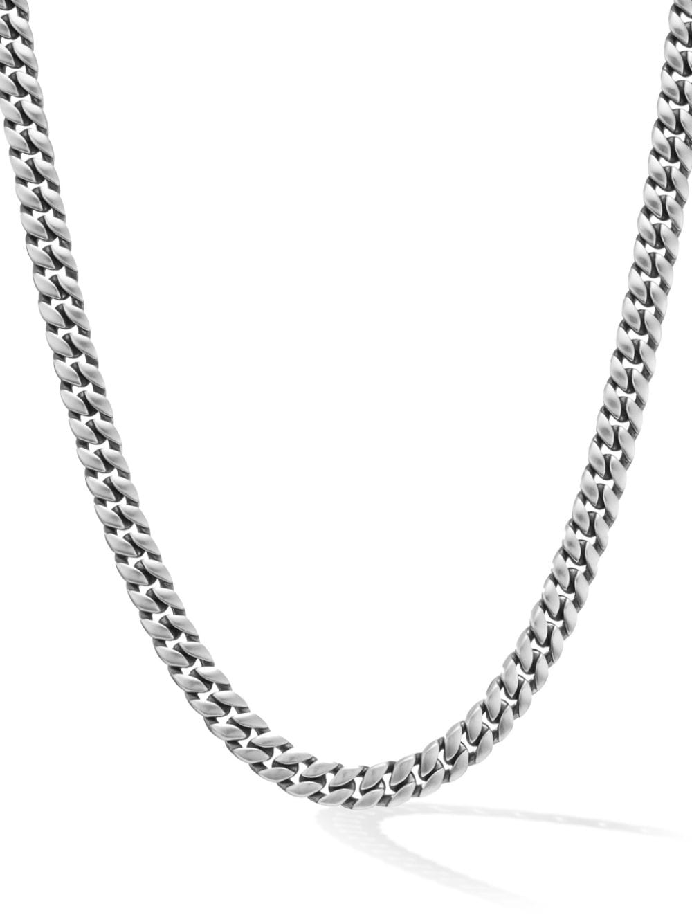 David Yurman stainless steel curb chain necklace - Silver von David Yurman