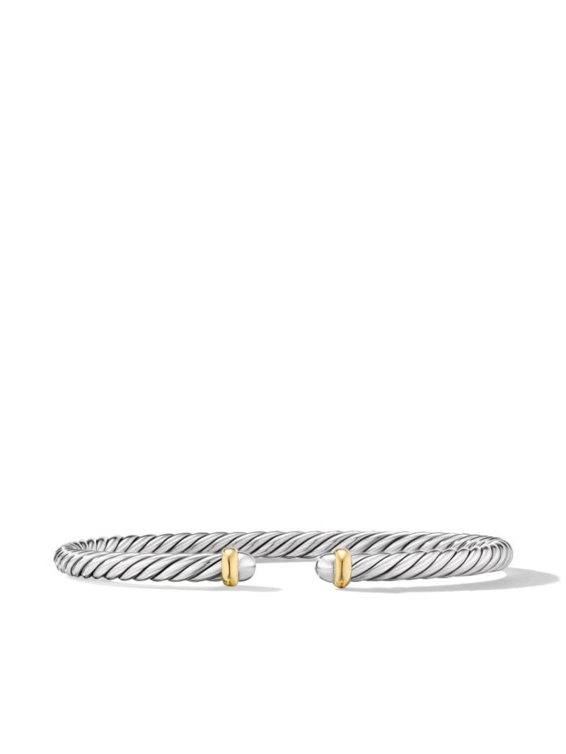 David Yurman sterling silver Modern Cable cuff bracelet von David Yurman