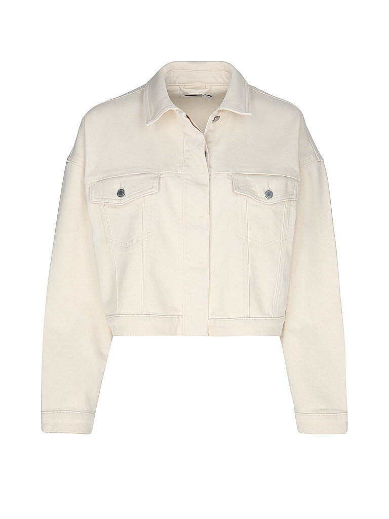 DAWN DENIM Jeansjacke AMARA  creme | M von Dawn Denim
