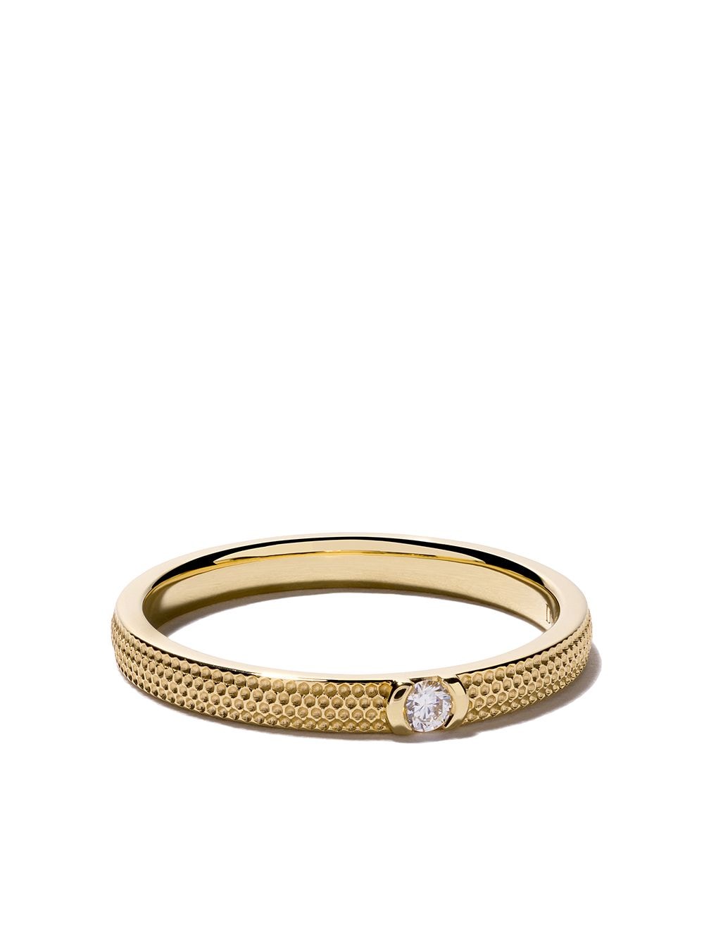 De Beers Jewellers 18kt yellow gold Azulea diamond band von De Beers Jewellers