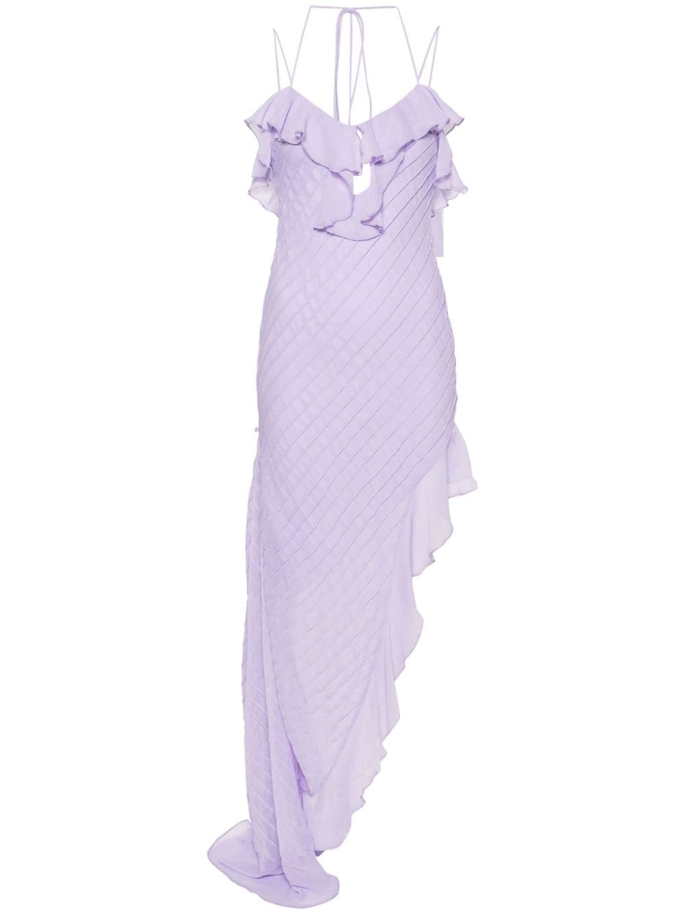 De La Vali Magdalena ruffled gown - Purple von De La Vali