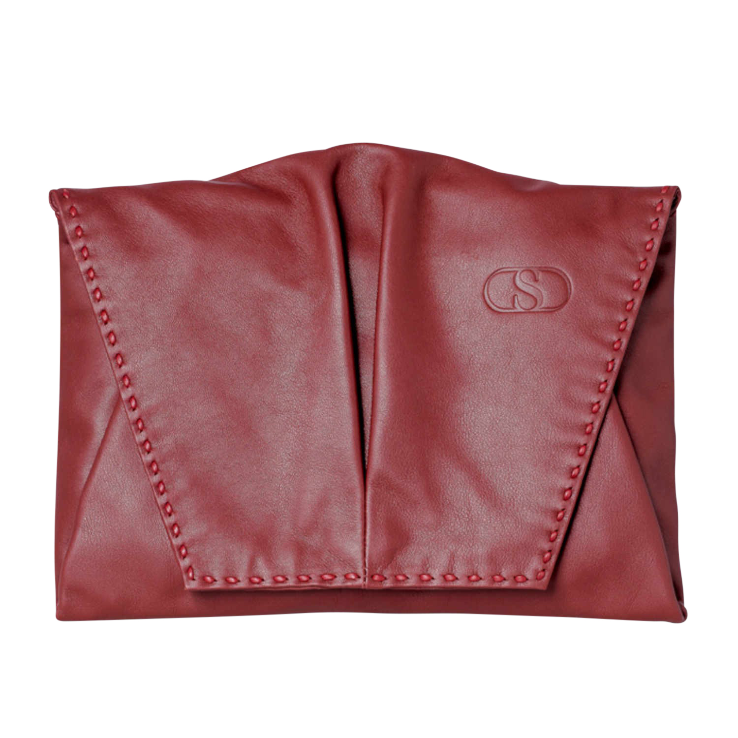 DS-CLUTCH M Handtasche, Leder touch, cuoio von De Sede