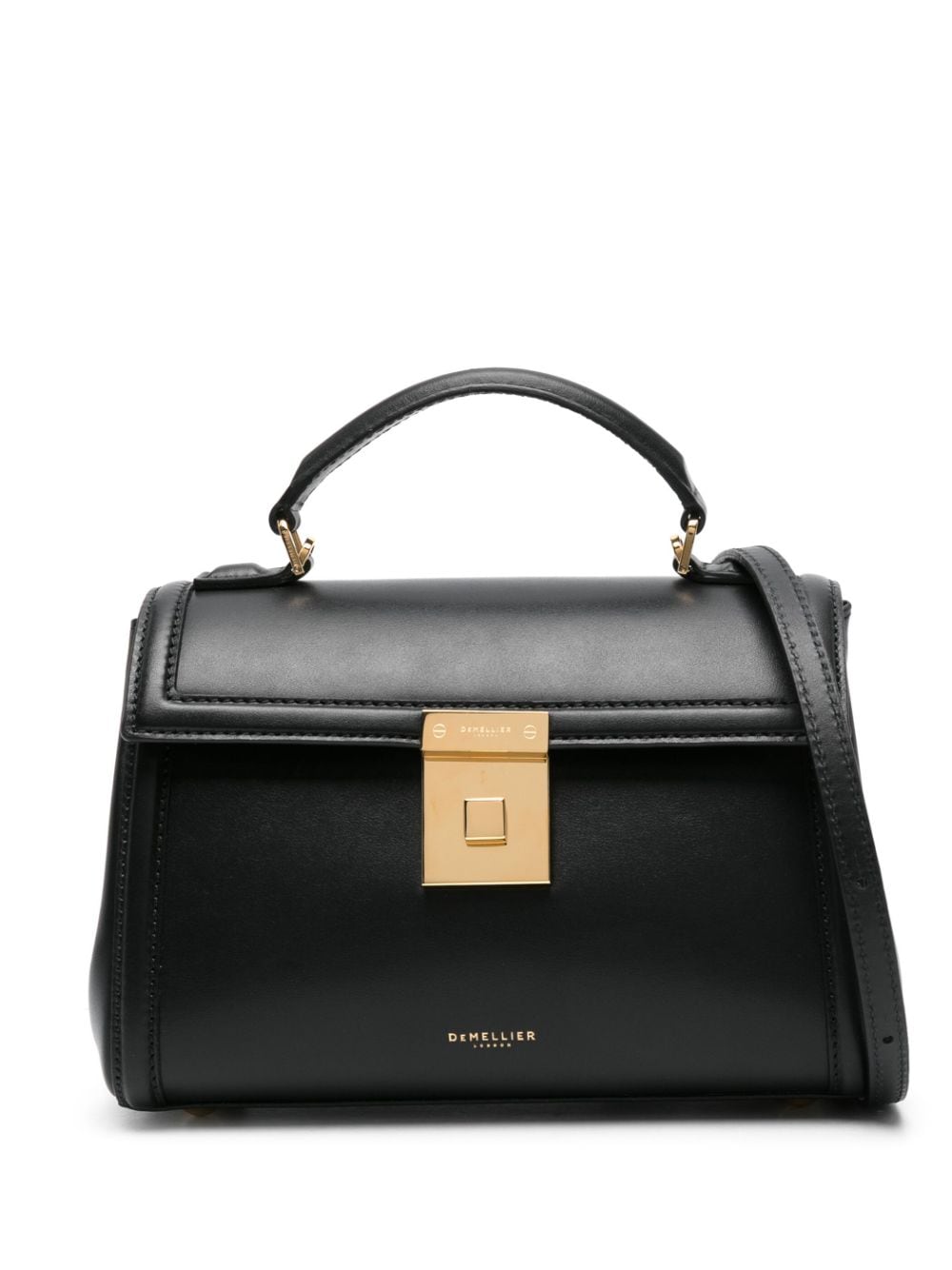 DeMellier Paris leather tote bag - Black von DeMellier