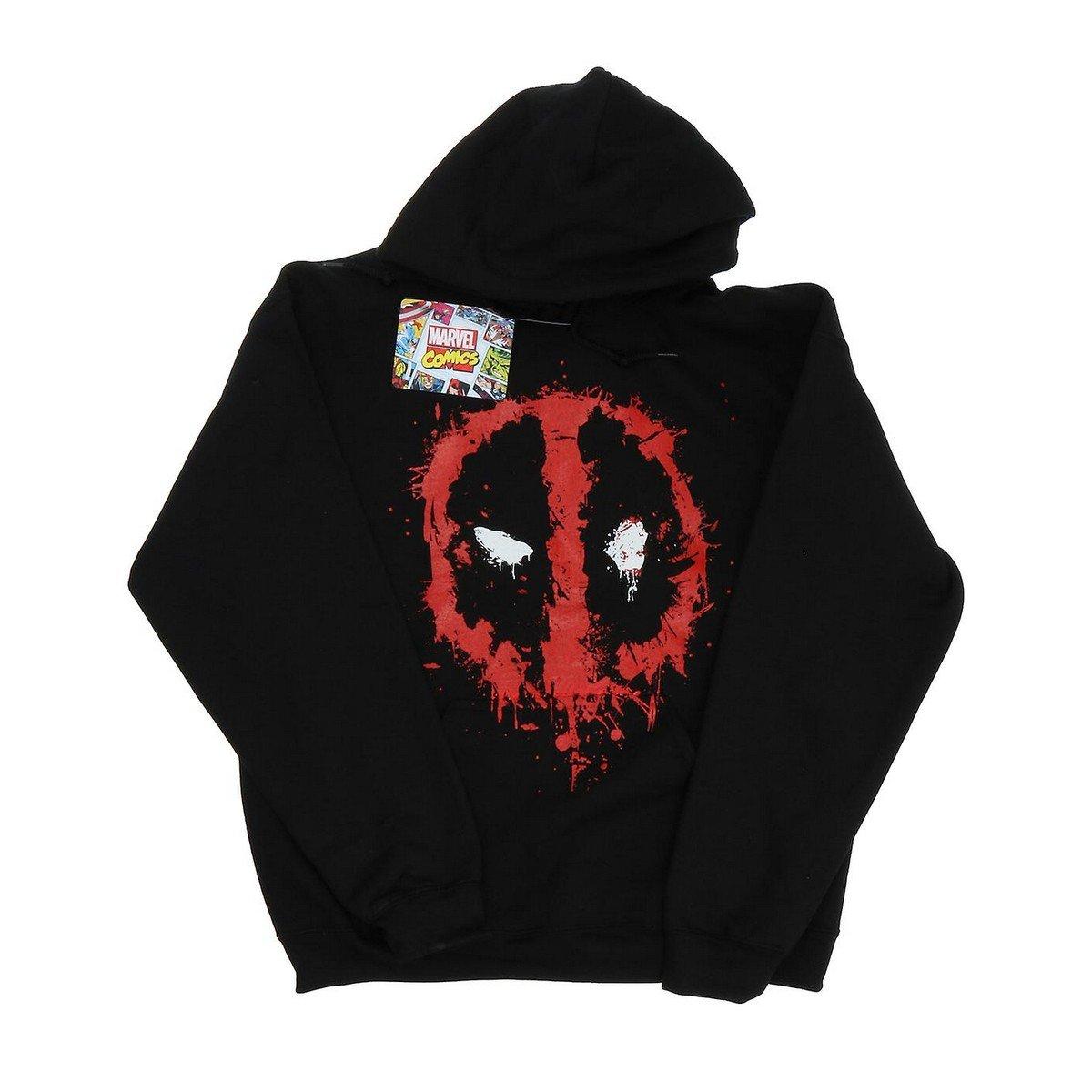 Kapuzenpullover Herren Schwarz M von Deadpool