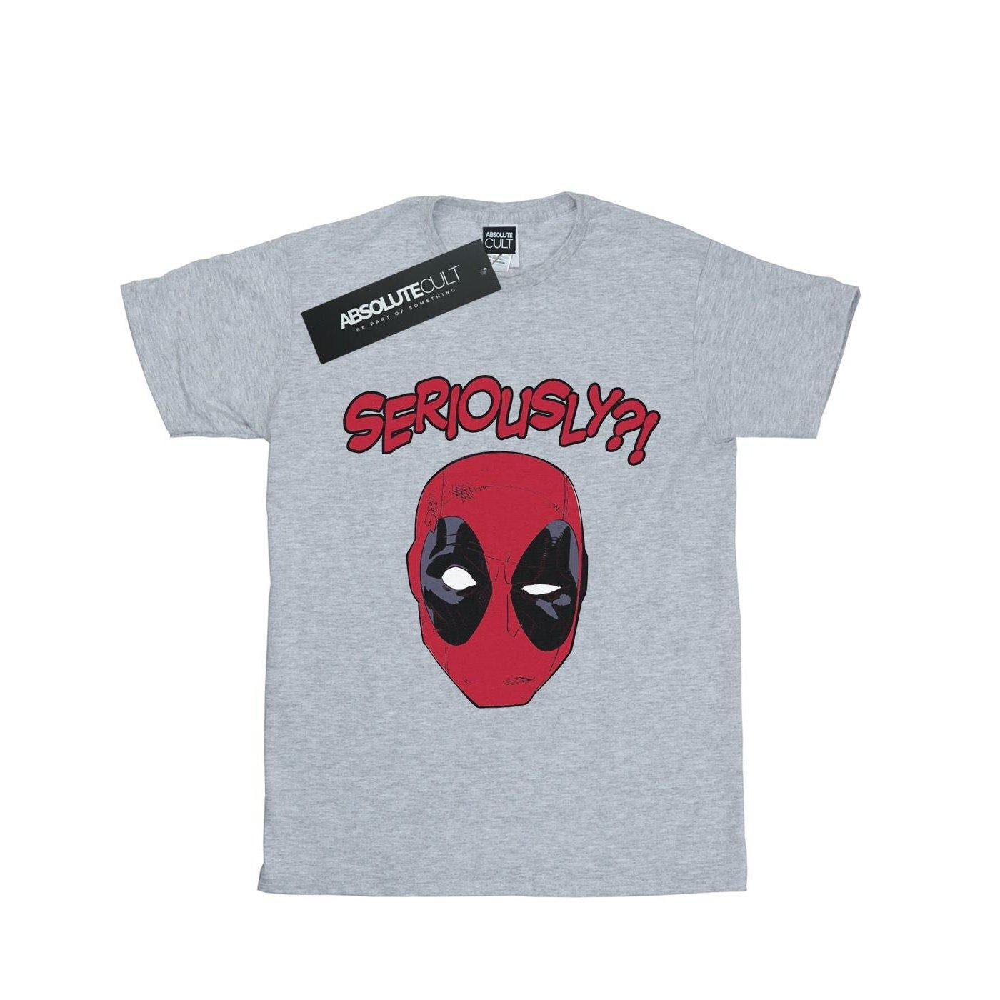 Seriously Tshirt Damen Grau 3XL von Deadpool