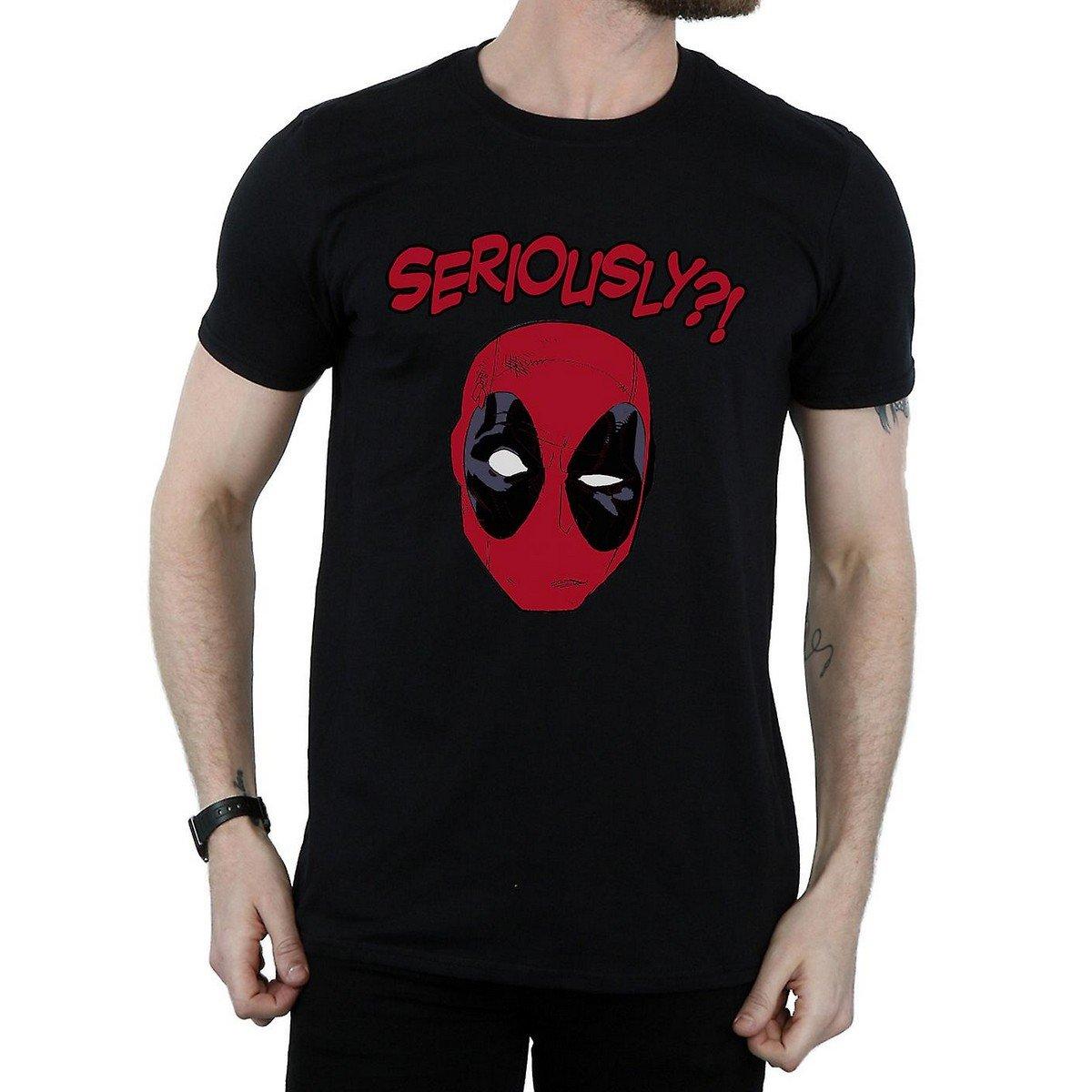 Seriously Tshirt Damen Schwarz L von Deadpool