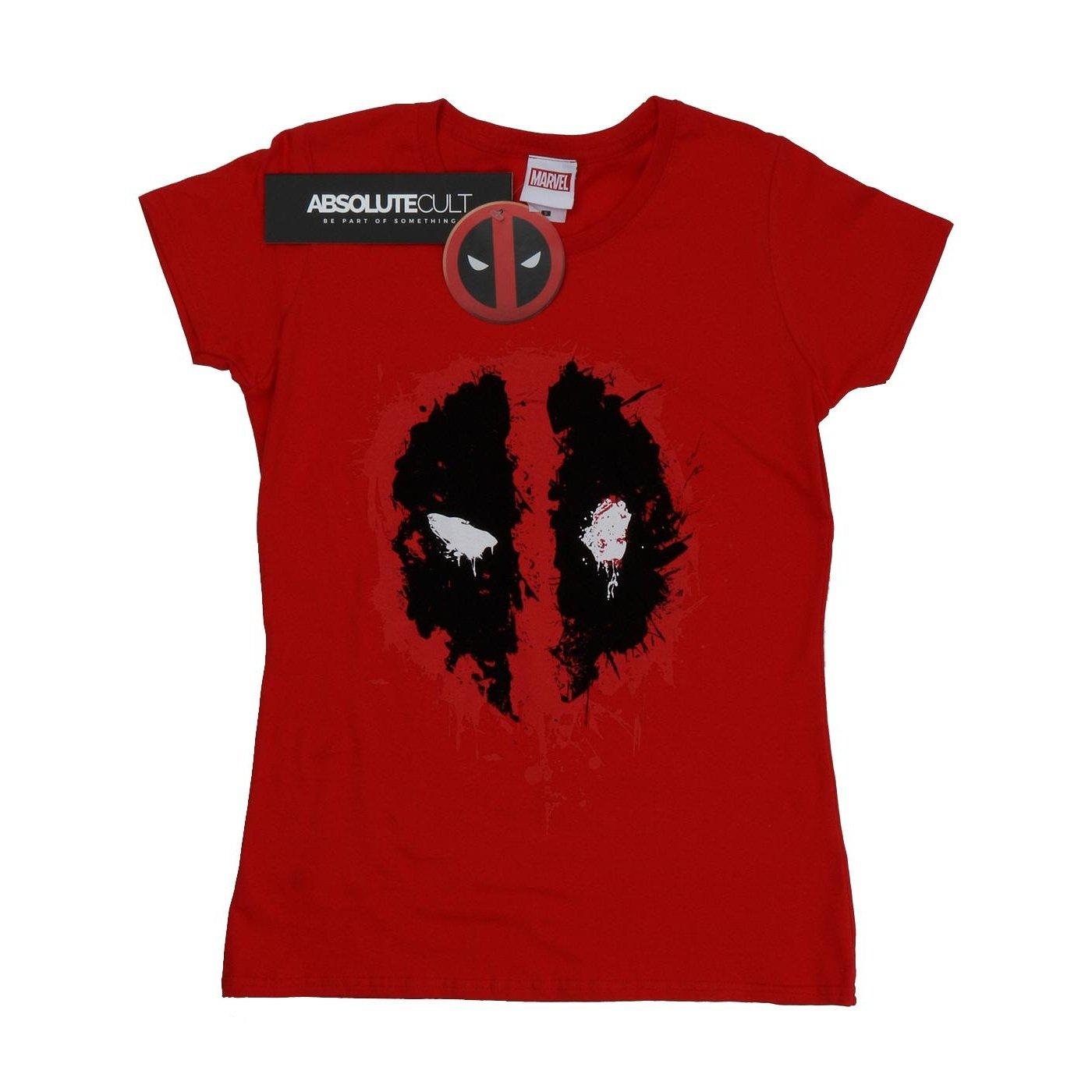 Tshirt Damen Rot Bunt XS von Deadpool