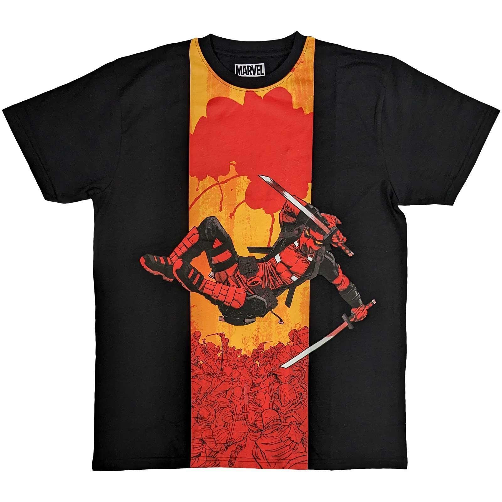 Tshirt Damen Schwarz XL von Deadpool