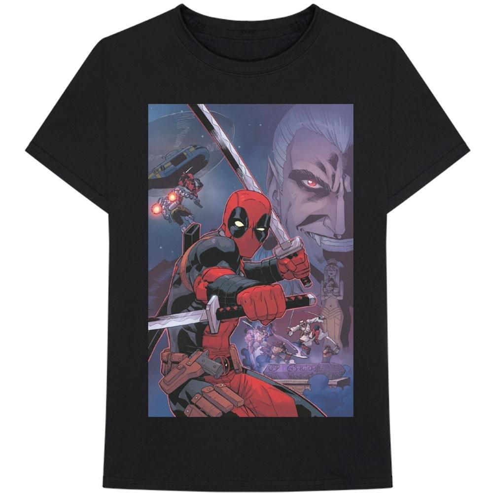 Tshirt Damen Schwarz XL von Deadpool