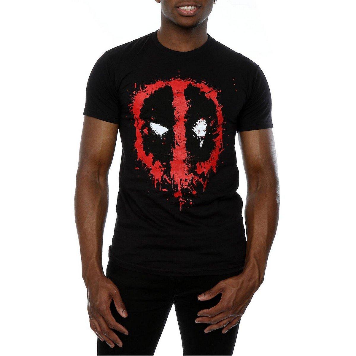 Tshirt Herren Schwarz 3XL von Deadpool