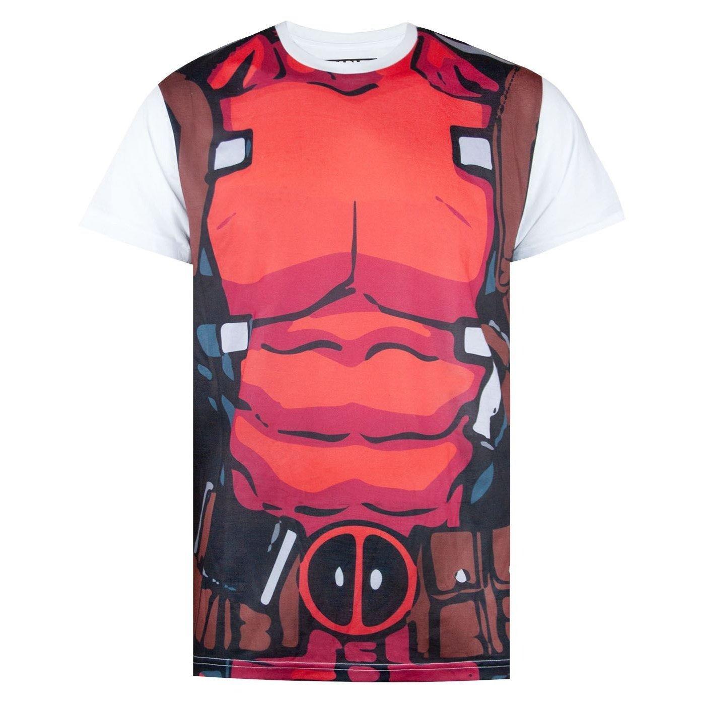 Tshirt Herren Weiss S von Deadpool