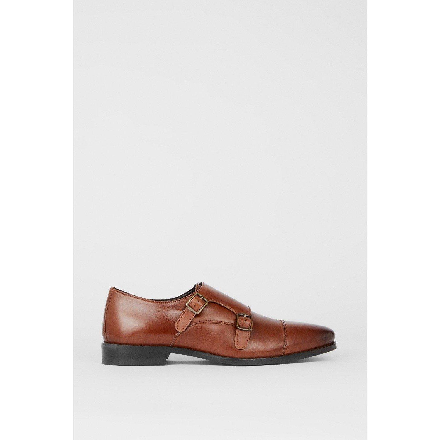 Freizeitschuhe Kiln, Leder Herren Tan 40.5 von Debenhams