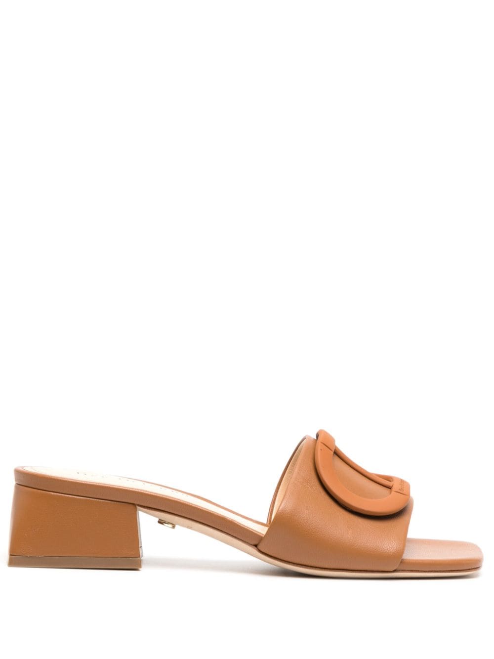 Dee Ocleppo Dizzy 35mm leather mules - Brown von Dee Ocleppo