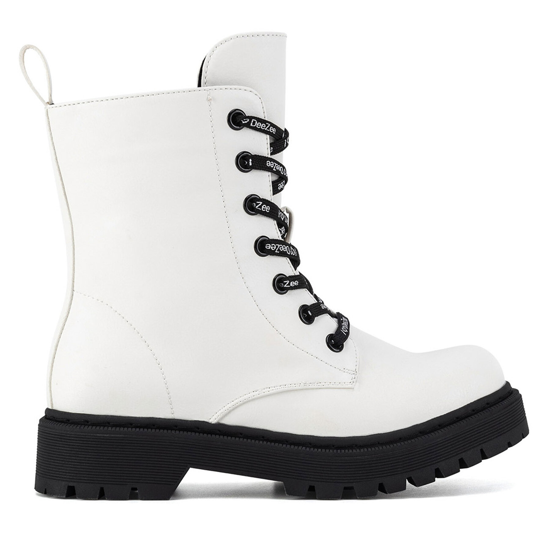 Schnürschuhe DeeZee CS5587-16 Weiß Schnürschuhe DeeZee CS5587-16 Weiß von DeeZee