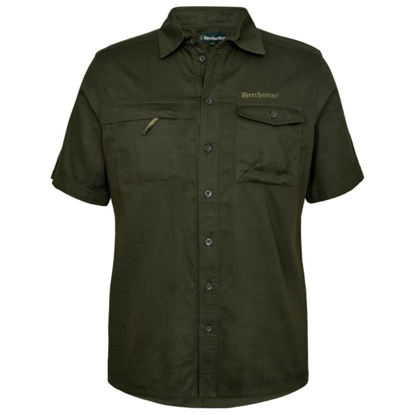 Deerhunter - Atlas Hemd S/S - Hemd Gr 49/50 oliv von Deerhunter