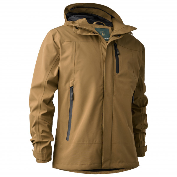 Deerhunter - Sarek Shell Jacket With Hood - Regenjacke Gr XXL braun von Deerhunter