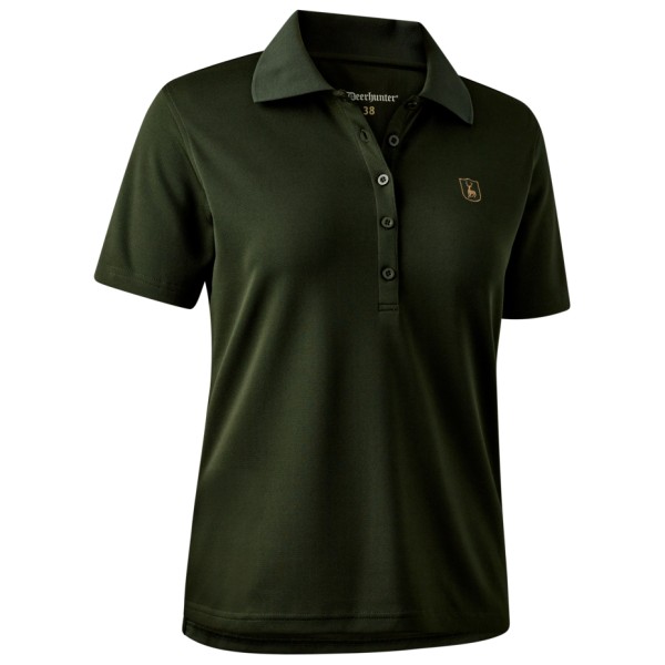 Deerhunter - Women's Climate Polo Shirt 37.5 Technology - Polo-Shirt Gr 36 schwarz/oliv Deerhunter - Women's Climate Polo Shirt 37.5 Technology - Polo-Shirt Gr 36 schwarz/oliv von Deerhunter