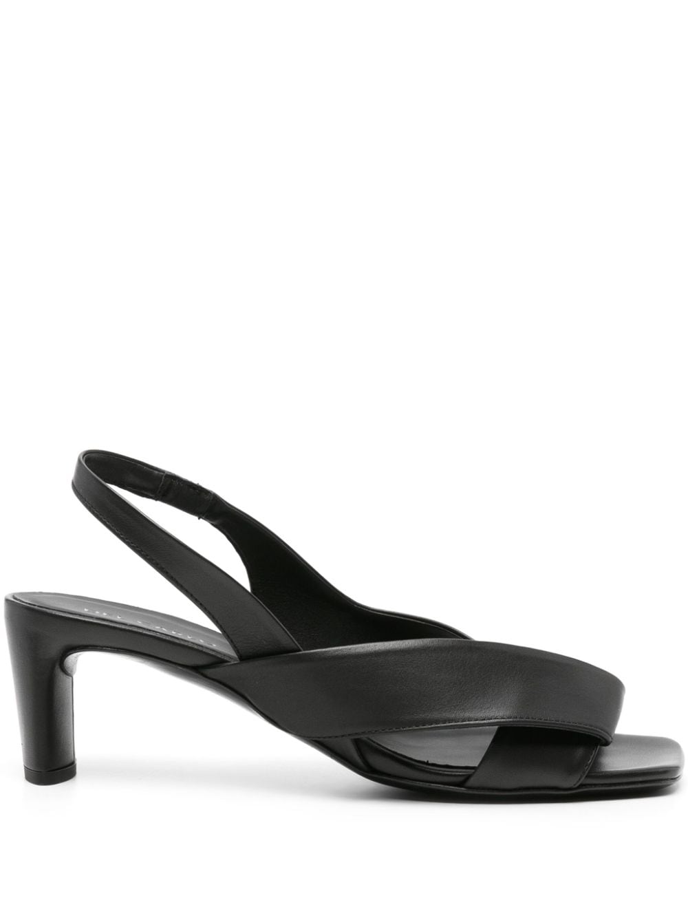Del Carlo Moor 55mm leather sandals - Black von Del Carlo