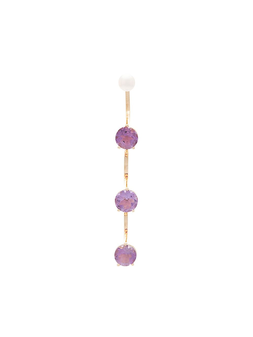 Delfina Delettrez Drops earring - Metallic von Delfina Delettrez