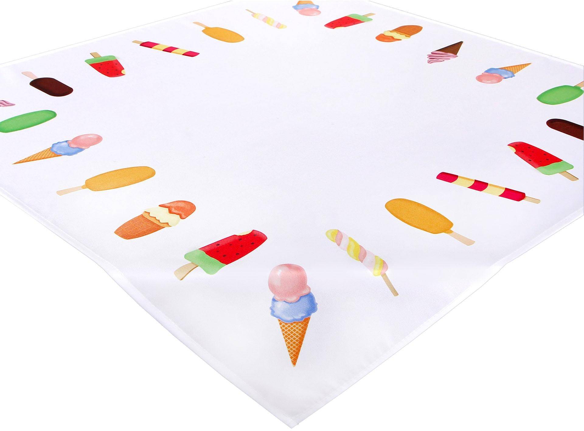 Delindo Lifestyle Mitteldecke »ICECREAM« von Delindo Lifestyle