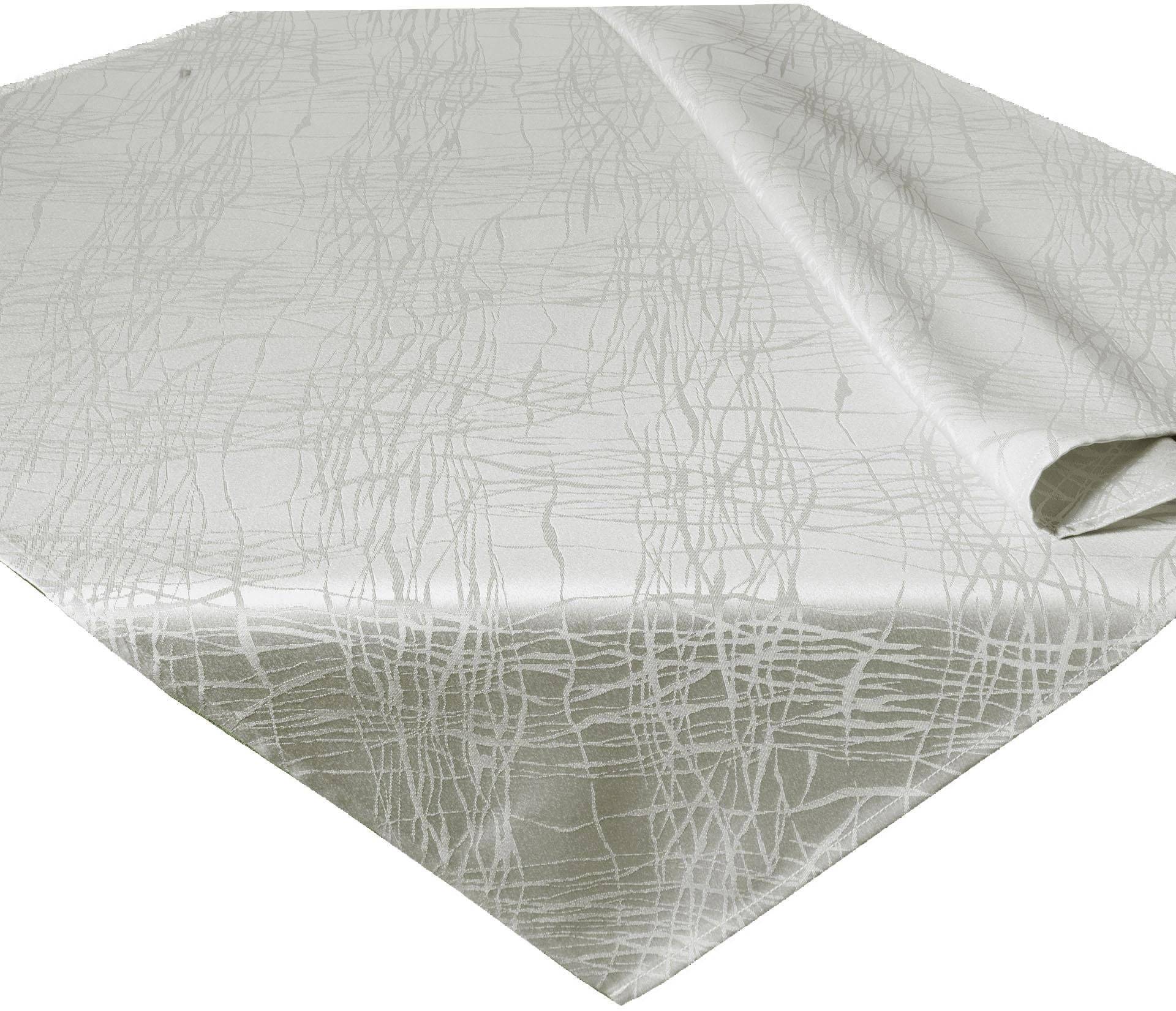 Delindo Lifestyle Mitteldecke »TENDENCE«, Jacquard, Fleckschutz, 180 g/m²