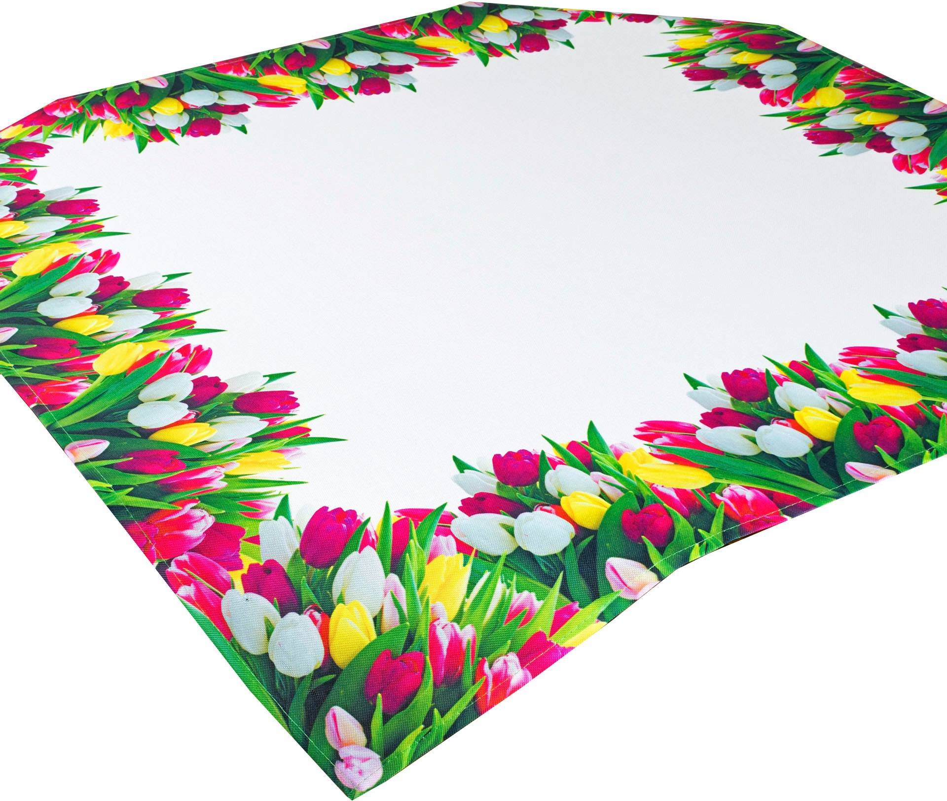 Delindo Lifestyle Mitteldecke »TULPENWIESE«, (1 St.) von Delindo Lifestyle