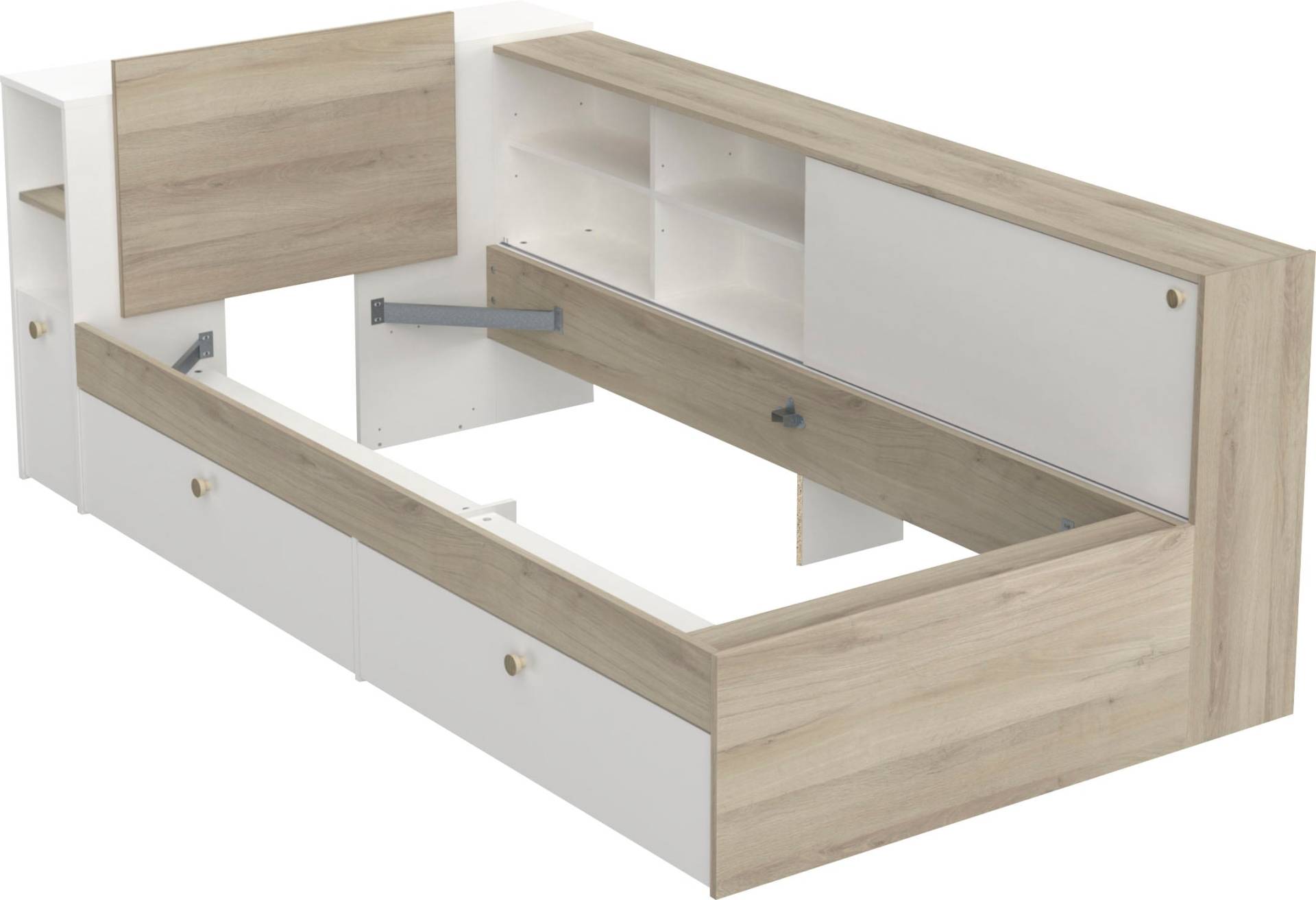 Demeyere GROUP Einzelbett, Liegefläche 90 x 200 cm, ohne Matratze Demeyere GROUP Einzelbett, Liegefläche 90 x 200 cm, ohne Matratze von Demeyere GROUP