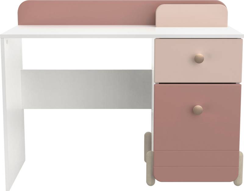 Demeyere GROUP Kinderschreibtisch »Jade«, Schublade, Stauraum, Runde Knopfgriffe mit Roségoldfarben-Finish von Demeyere GROUP