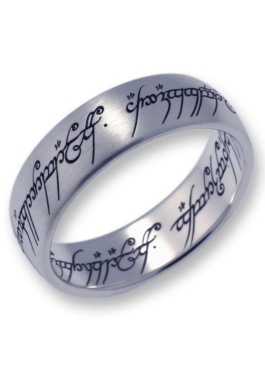 Der Herr der Ringe Fingerring »Der Eine Ring - Titan, 10004042« von Der Herr der Ringe