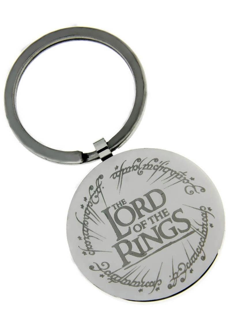 Der Herr der Ringe Schlüsselanhänger »THE LORD OF THE RINGS mit elbischen Runen, 20002178«, Made in Germany von Der Herr der Ringe