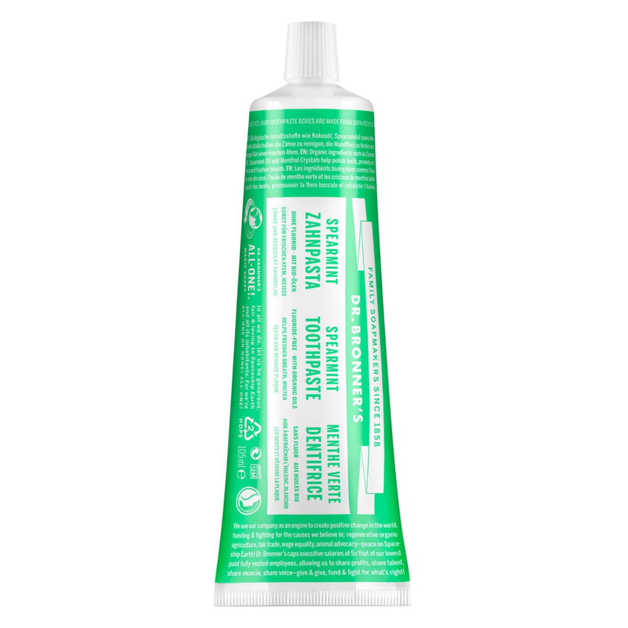 DR. BRONNER'S - Toothpaste Spearmint von DR. BRONNER'S