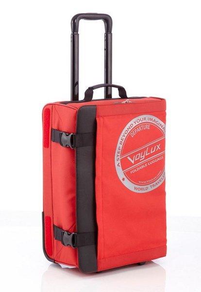 Voylux 2-rollen Trolley 54 Cm Unisex Rot von Dermata Lederwaren