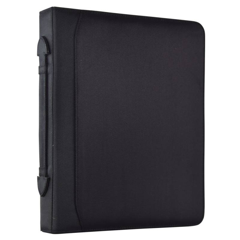 Schreibmappe 35.5cm aus Nylon in Schwarz Schreibmappe 35.5cm aus Nylon in Schwarz von Dermata Lederwaren