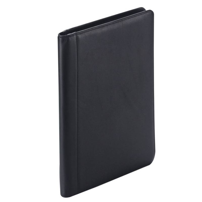Schreibmappe 36.5cm aus Rindleder Nappa in Schwarz Schreibmappe 36.5cm aus Rindleder Nappa in Schwarz von Dermata Lederwaren