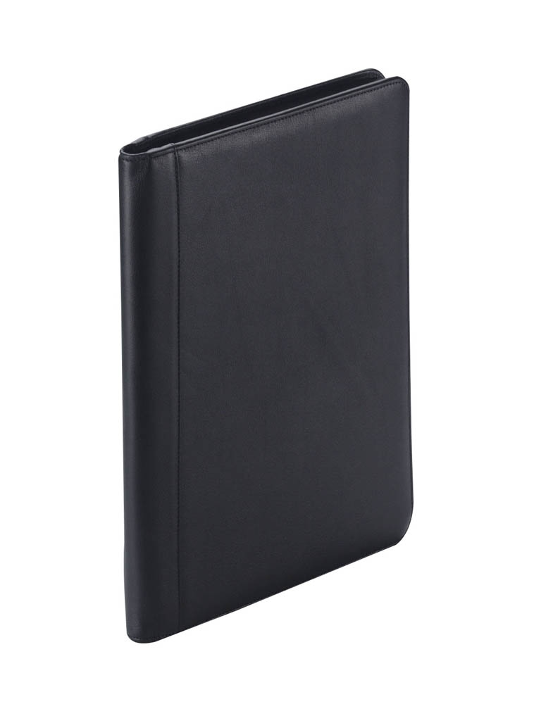 Schreibmappe 36.5cm aus Synthetik in Schwarz Schreibmappe 36.5cm aus Synthetik in Schwarz von Dermata Lederwaren