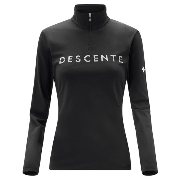 Descente - Women's GB30 T-Neck - Fleecepullover Gr 40 schwarz von Descente