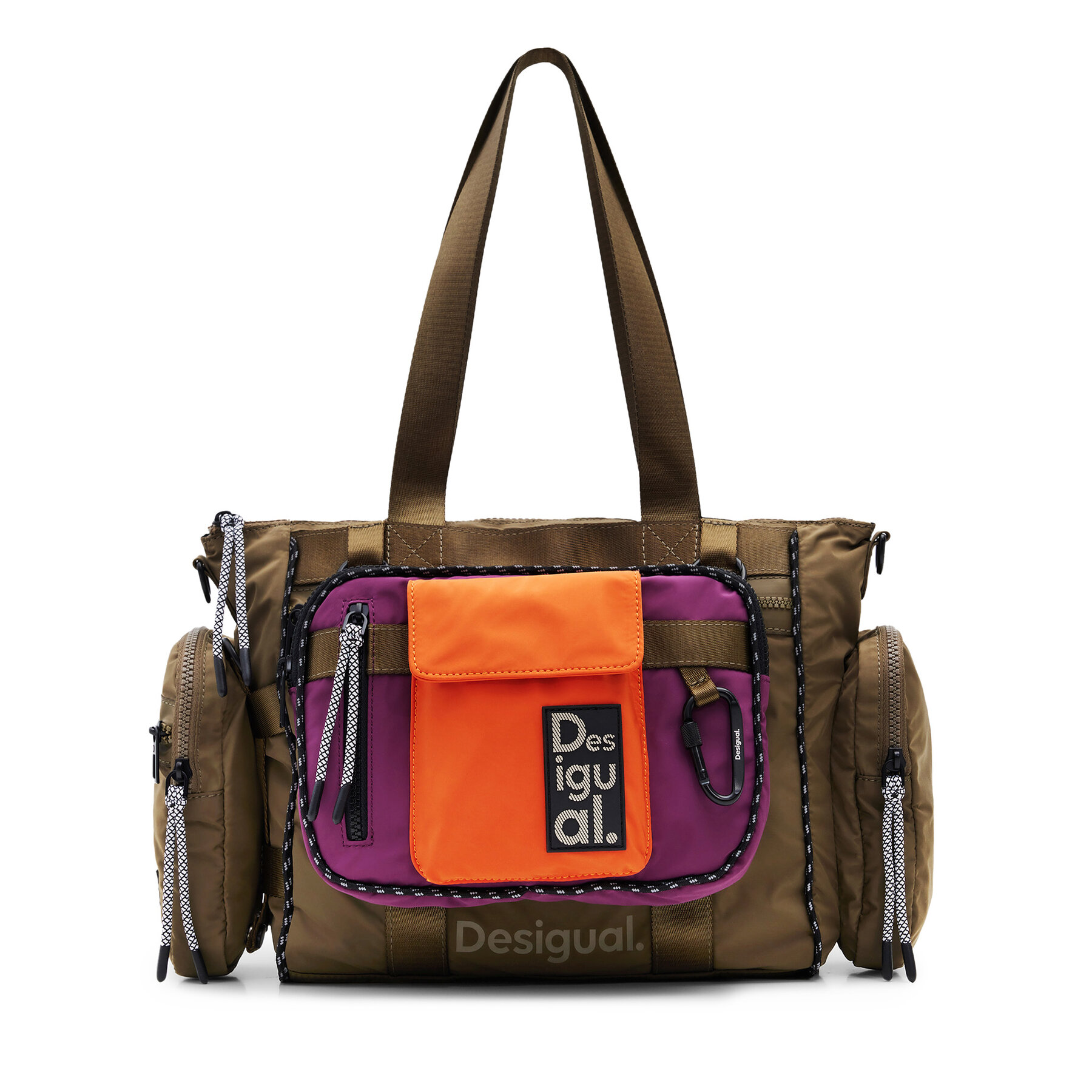 Handtasche Desigual 24SAXY16 Khakifarben von Desigual