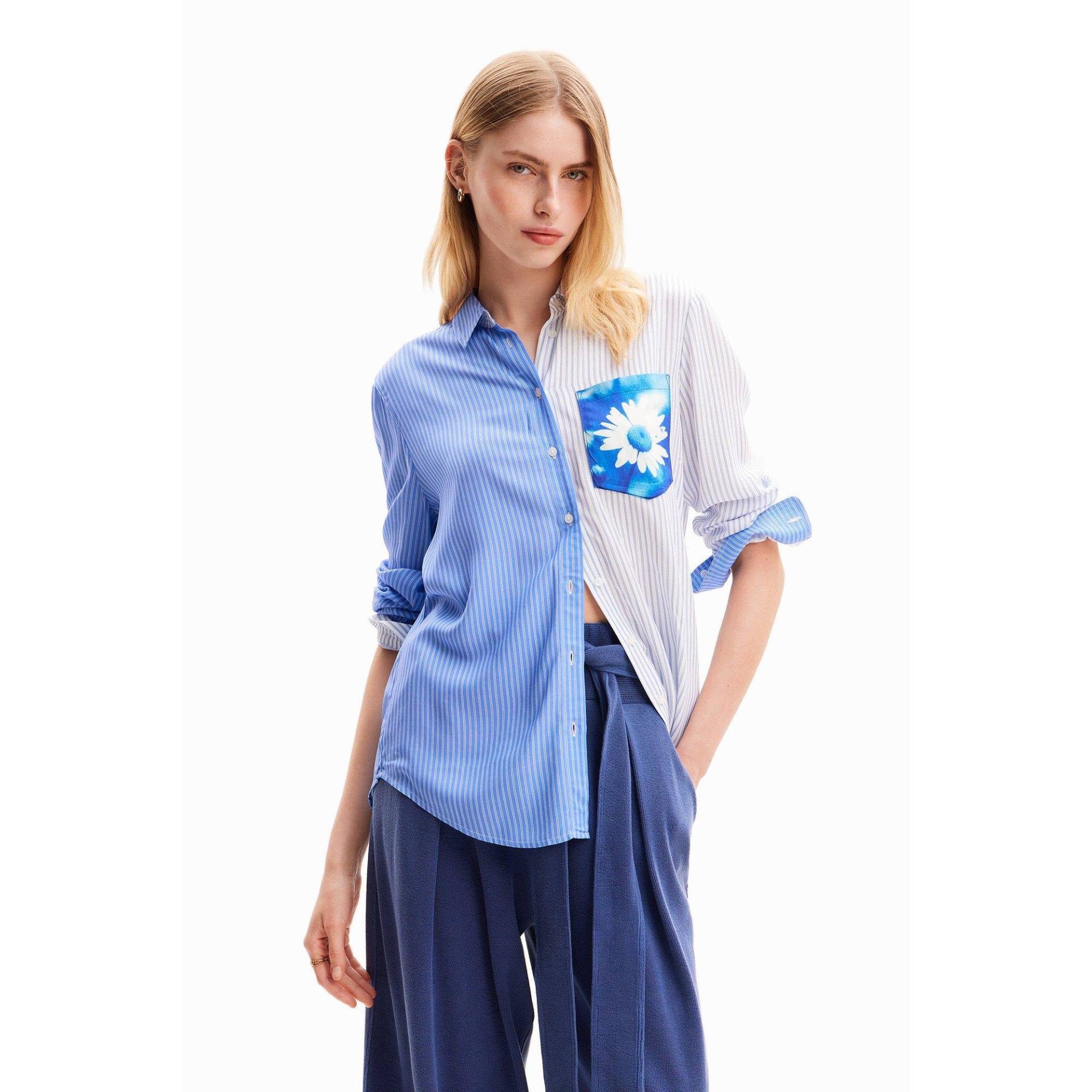 Hemd Damen Blau L von Desigual