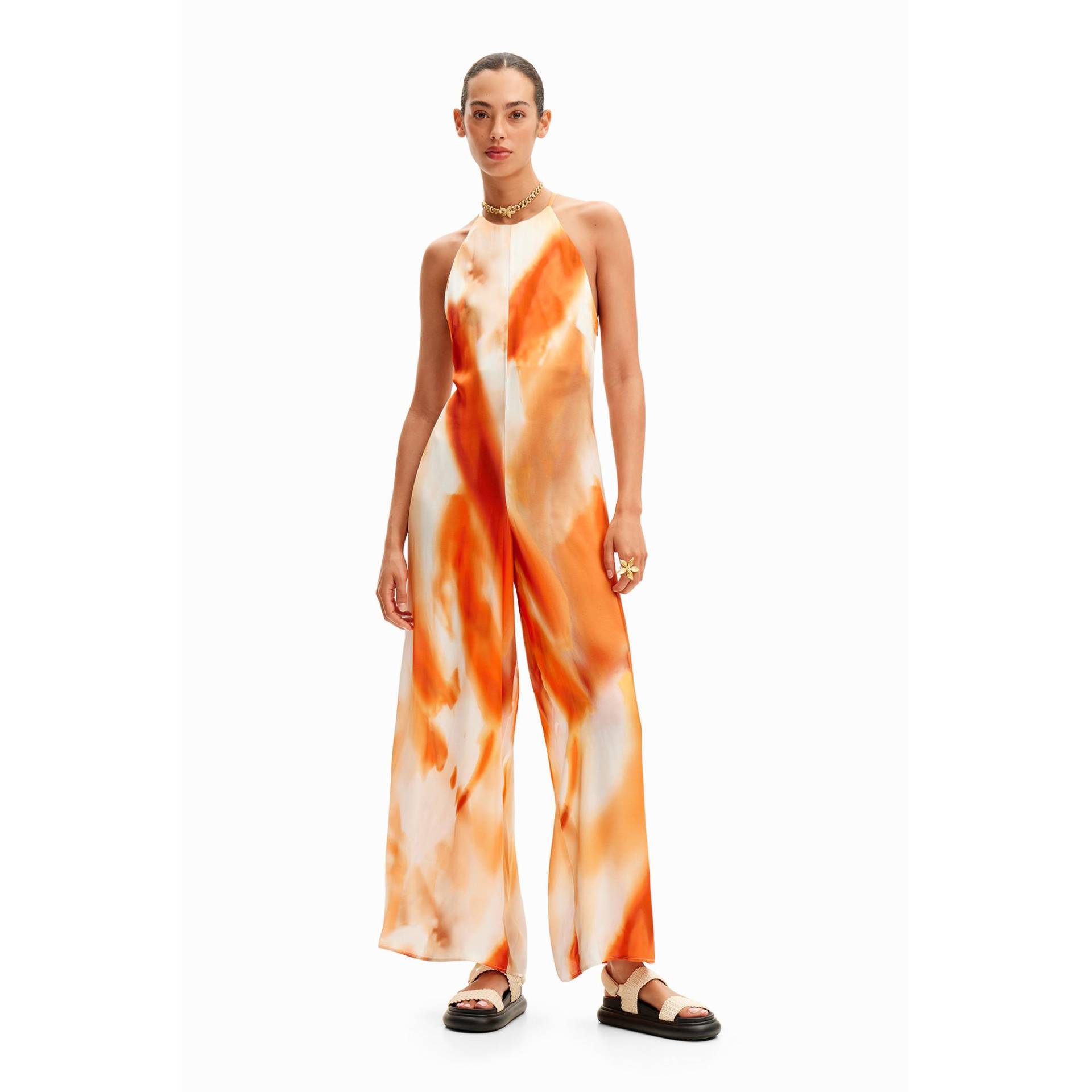 Jumpsuit Damen Orange M von Desigual